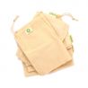 Pack 5 bolsas reutilizables de algodón orgánico - Ekoala