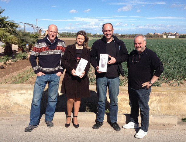 Equipo Chufamix: Andoni, Yolanda, Ramón y Salvador