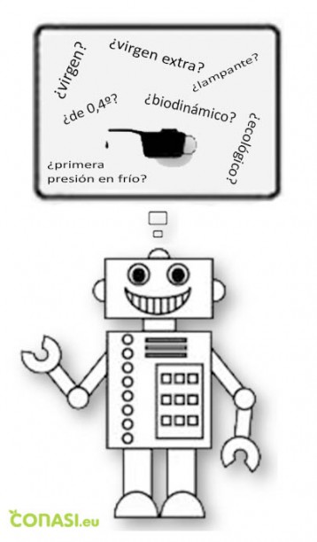 Roboti quiere aceite de oliva virgen extra ecológico