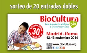 Biocultura Madrid 2014: ofertas, novedades, actividades y sorteo de entradas
