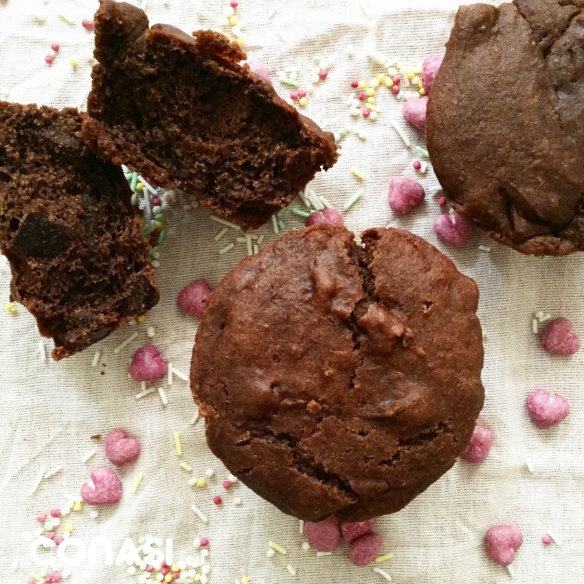 Brownie vegano sin gluten