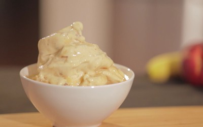 Video receta Vitamix S30: helado de nectarina y plátano