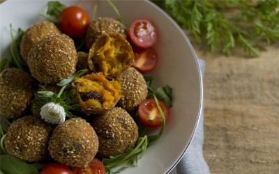 Croquetas de zanahoria y pasas