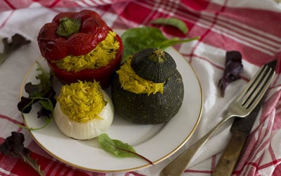 Verduras rellenas, dolmas