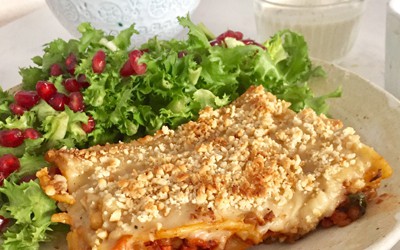 Image result for feria vegana lasagna
