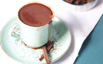 Chocolate caliente con Vitamix