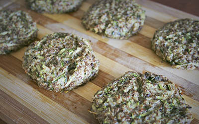 Cookies de calabacín veganas y sin gluten