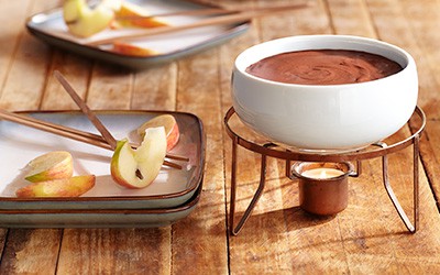 Fondue de chocolate perfecta con Vitamix