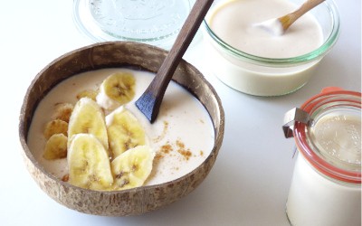 Receta para elaborar kéfir vegano con leche de anacardos