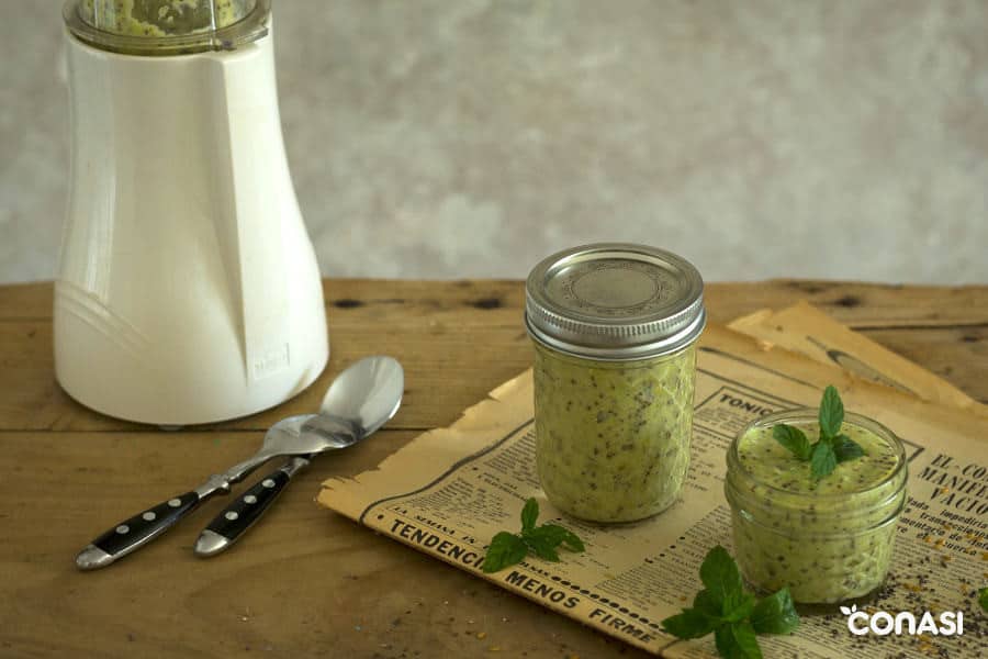 Aderezo cítrico en vasos de la batidora Personal Blender - Diabetes y alimentación