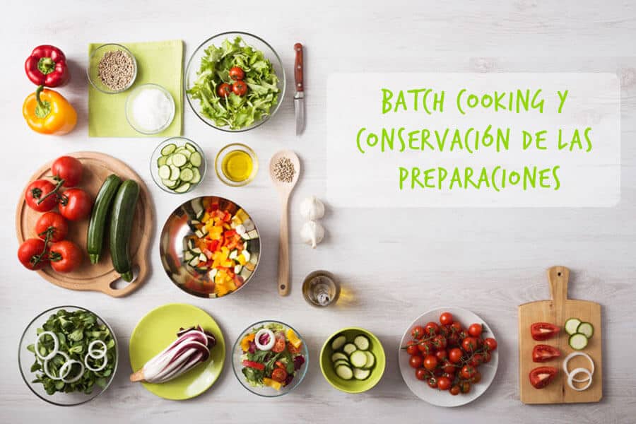 Qué es el Batch Cooking?