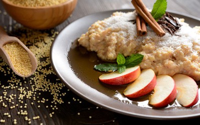 Receta de crema o porridge de mijo fermentado inspirado en el ragi java