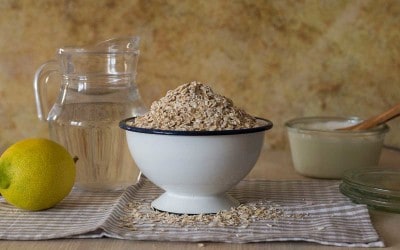 Yogur de avena ligero