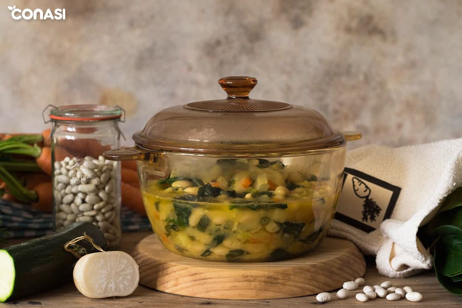 sopa minestrone