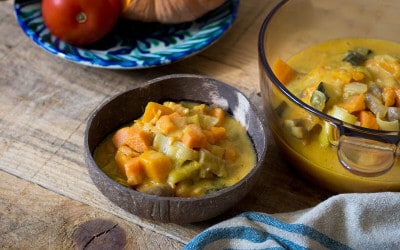 Verduras al curry