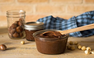 Crema de avellanas y chocolate