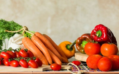 Cómo cocinar las hortalizas naranjas, rojas y amarillas