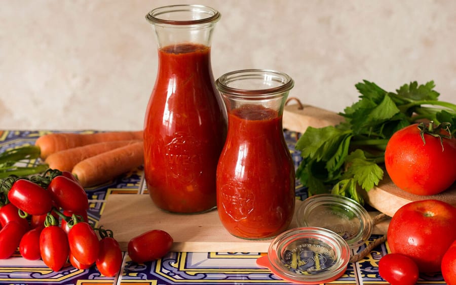 Receta de salsa de tomate casera italiana, antioxidante y antiinflamatoria