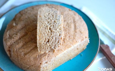 Receta de pan sin gluten, con masa madre sin gluten