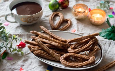 Churros caseros al horno