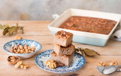 bizcocho con harina de espelta endulzado con stevia