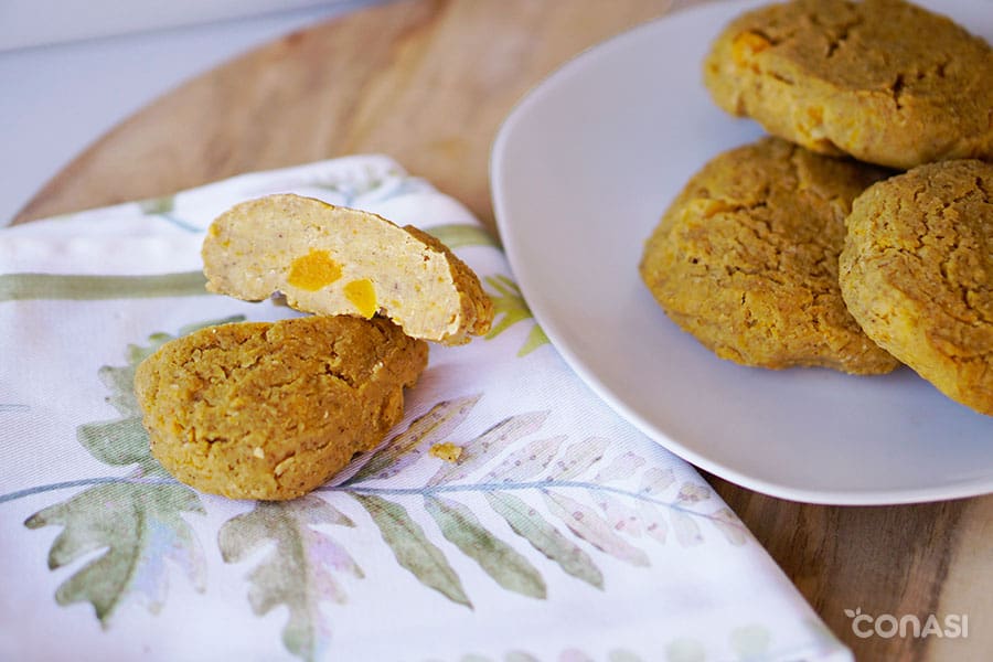 Bollitos de garbanzos y calabaza Bollitos de garbanzos y calabaza