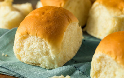 Bollitos dulces de avena en fermentadora