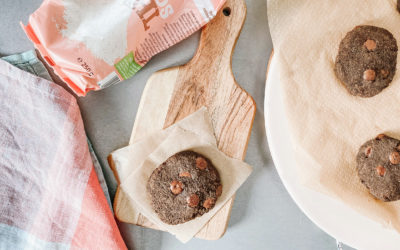 Galletas con harina de coco y cacao