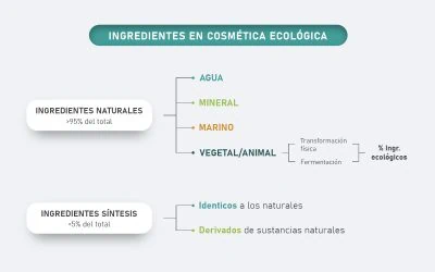 Ingredientes en cosmética ecológica