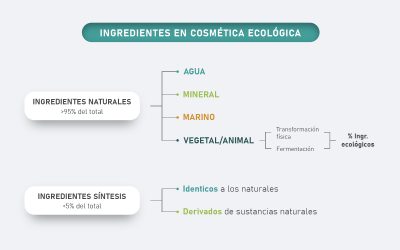 Ingredientes en cosmética ecológica