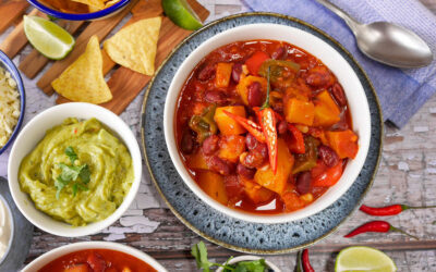 Chili sin carne en Crock Pot