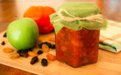 Chutney de tomate y manzana