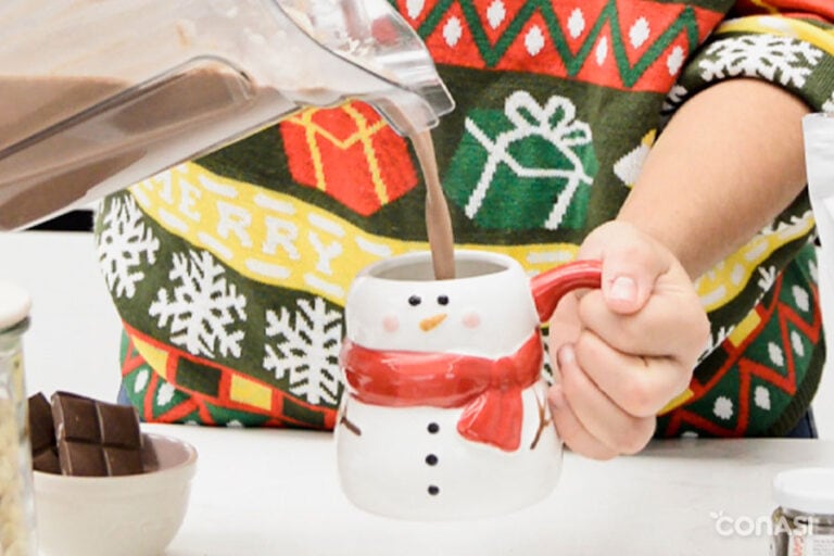 Receta de chocolate caliente de Navidad - Blog Conasi