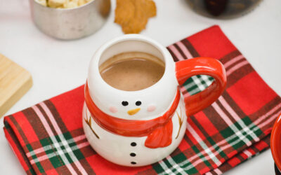 Chocolate caliente de Navidad