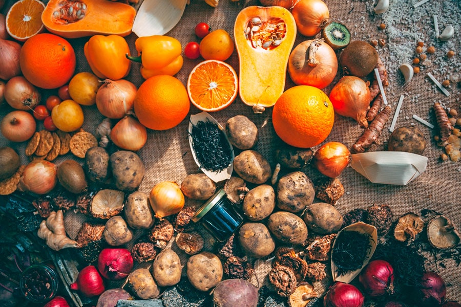 verduras para macrobiótica en invierno