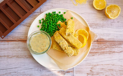 Fingers de tofu y algas