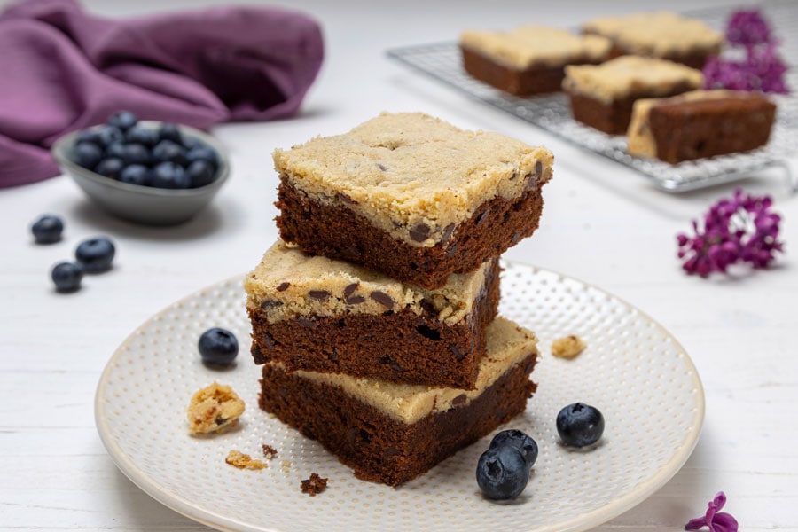 brookie: brownie con cookies