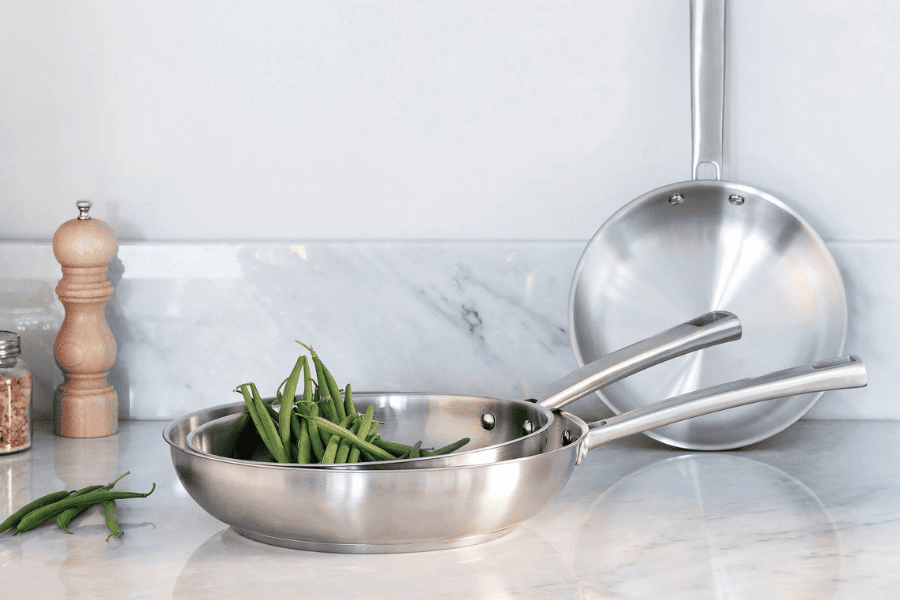 sartenes de acero inoxidable de Lacor sartenes de acero inoxidable de Lacor