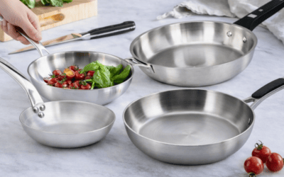 Cómo cocinar en sartenes de acero inoxidable sin que se pegue la comida