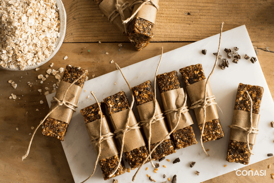 barritas energéticas con semillas de lino barritas energéticas con semillas de lino