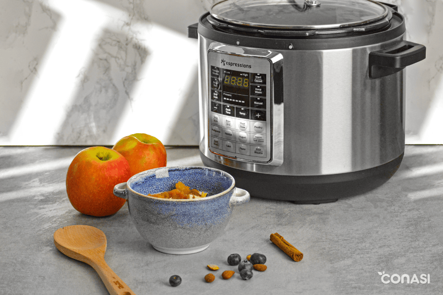 compota de manzana con la olla multifunción Espressions compota de manzana con la olla multifunción Espressions