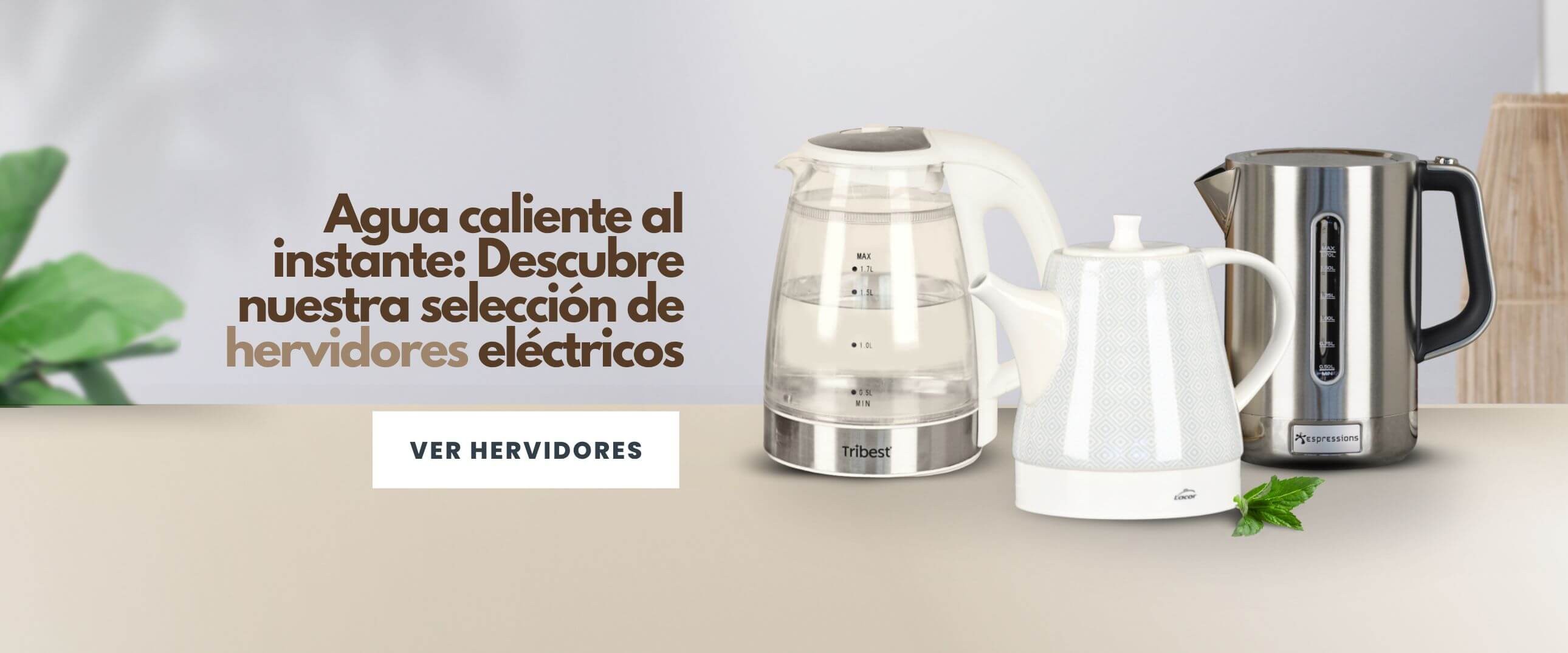 hervidores agua
