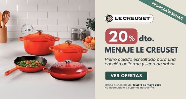 ofertas menaje le creuset