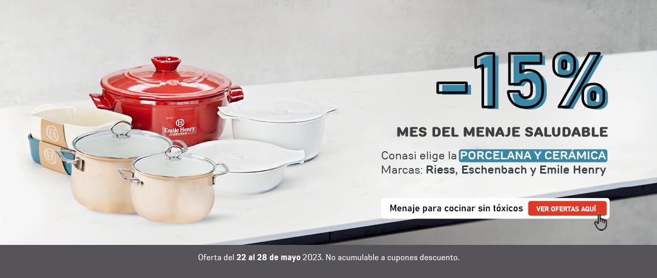 oferta menaje sin toxicos de porcelana