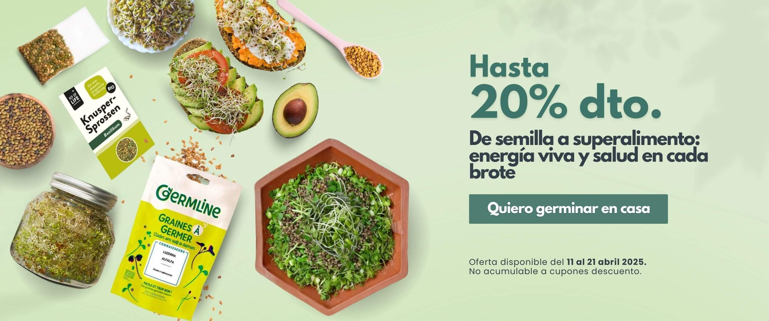 ofertas germinadores y semillas