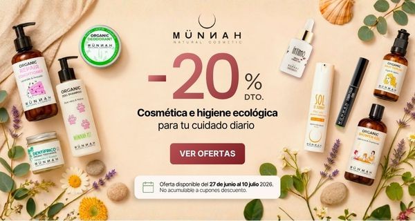 ofertas cosmetica ecologica munnah