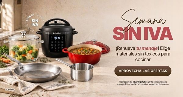 ofertas menaje sin iva